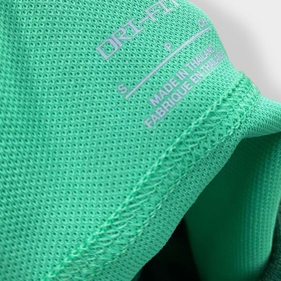 Nike Dri-Fit Mens Green/Black Plain Football Jersey size Small DV7364-341 New - Picture 9 of 10